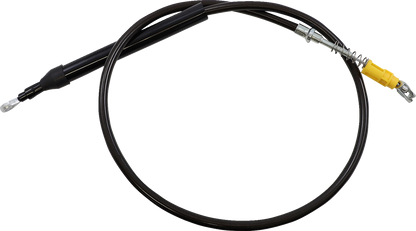 LA Choppers Midnight Braided Clutch Cable