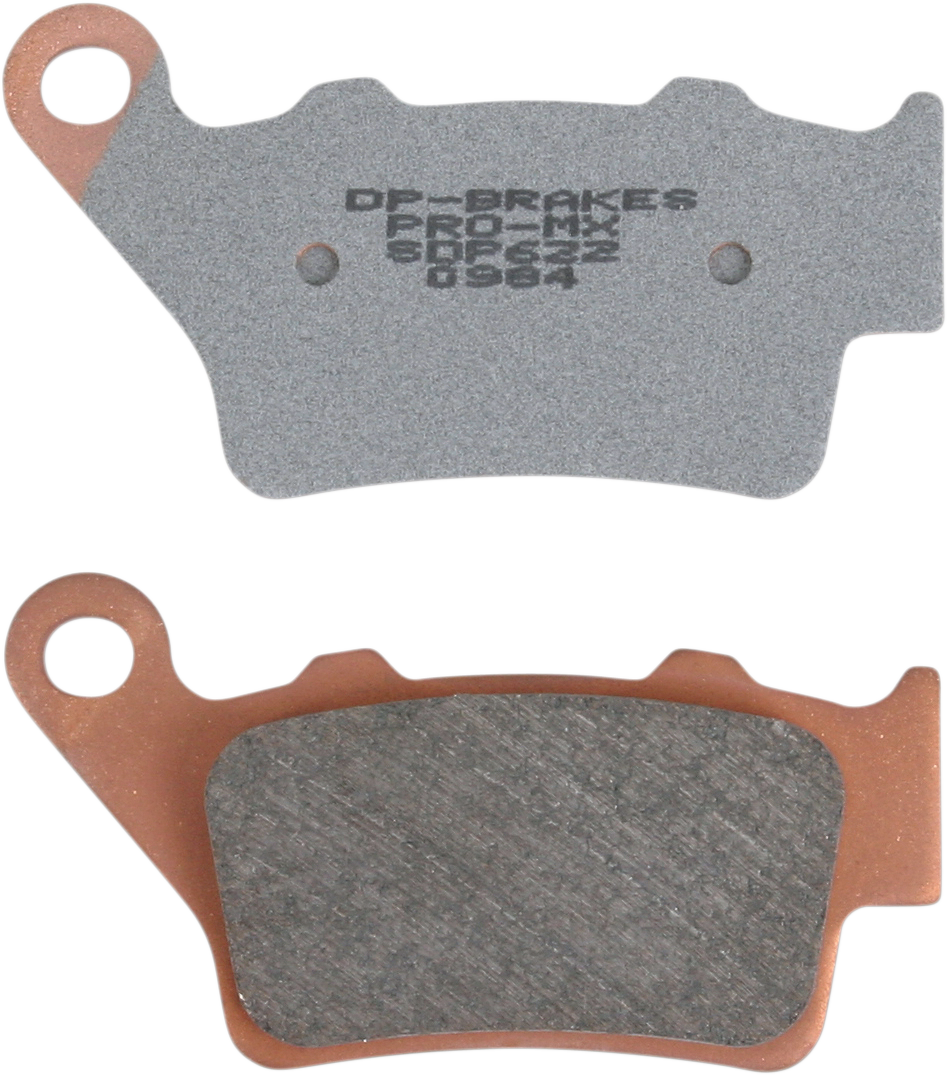 DP Brakes SDP Pro MX Sintered Brake Pads