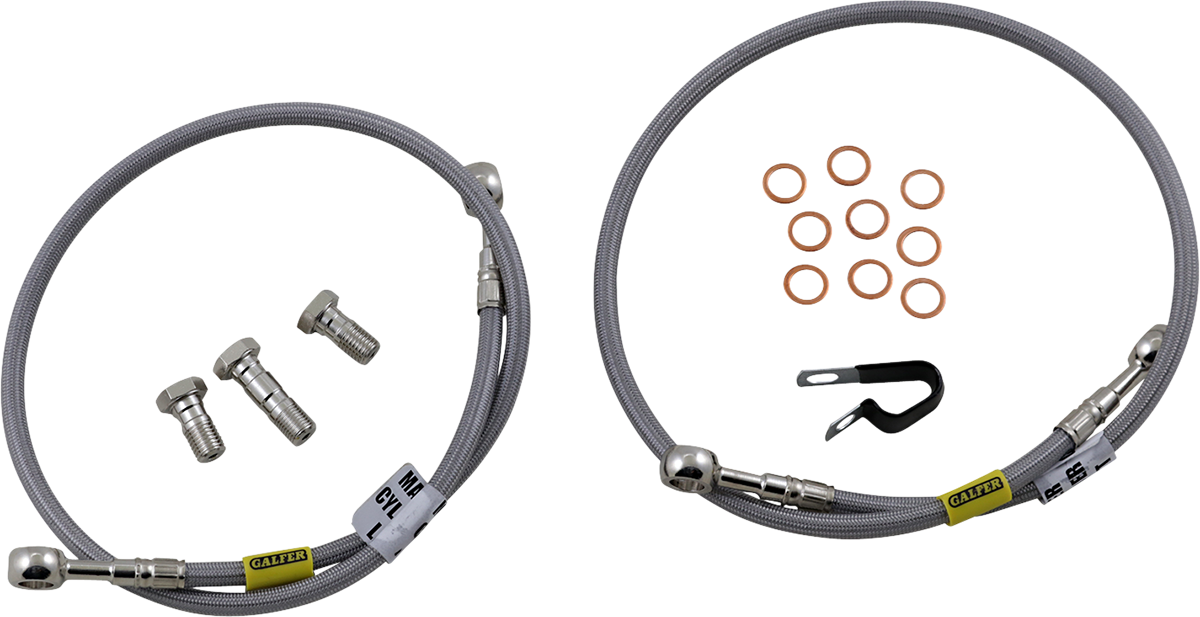 GBrakes Stainless Steel Brake Line Kit