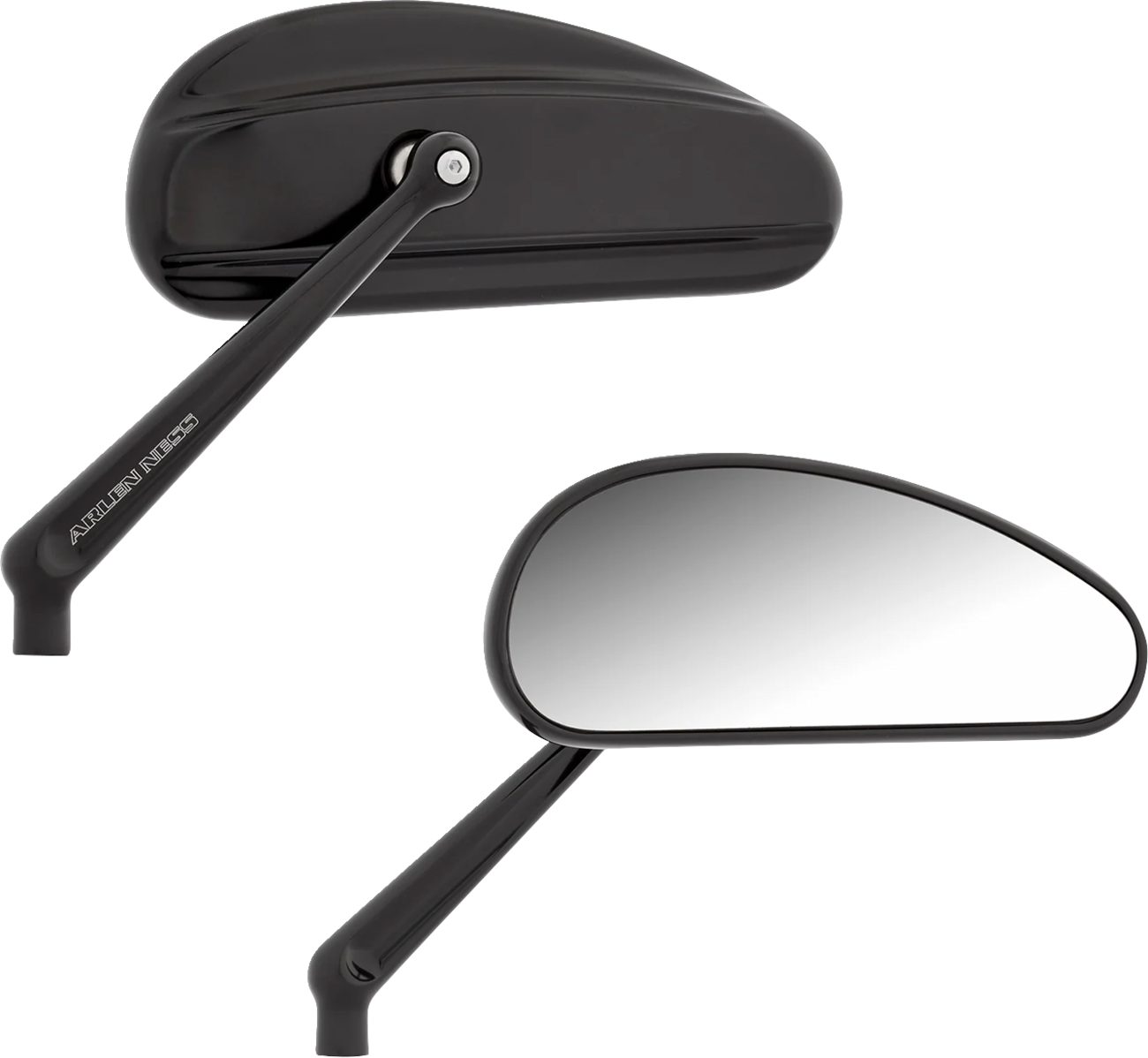 Arlen Ness Mirrors - Downdraft - Side View