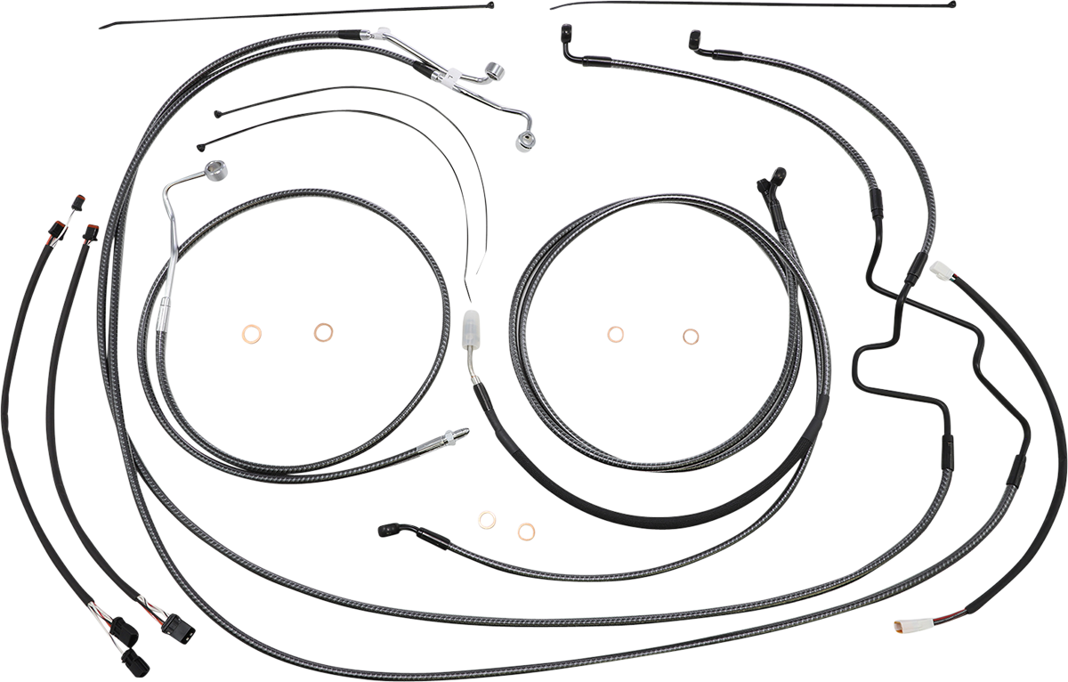 Magnum Shielding KARBONFIBR Designer Handlebar Installation Kit