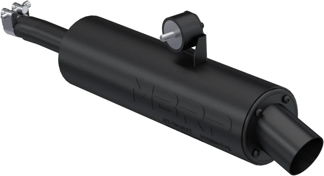 MBRP Single Slip-On System w/Utility Muffler