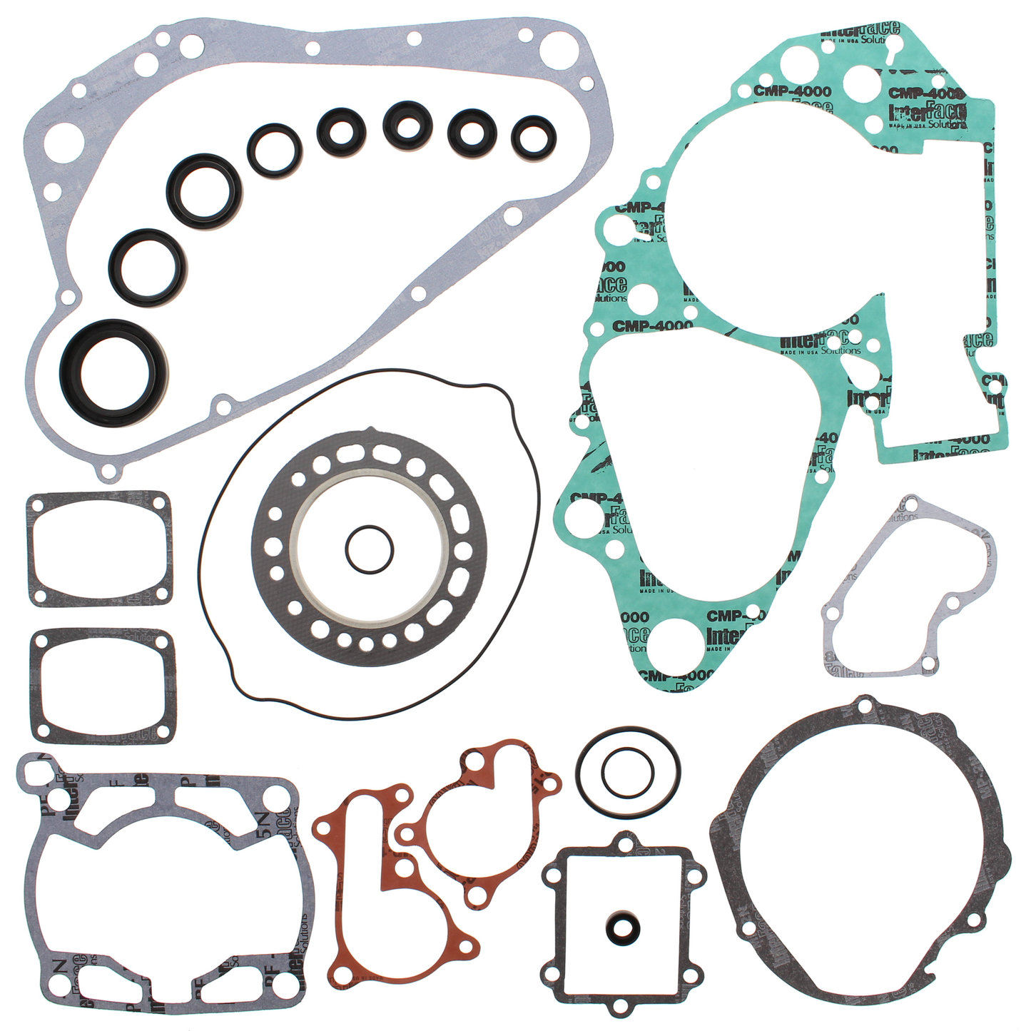 Vertex Complete Gasket Kit w/Oil Seal