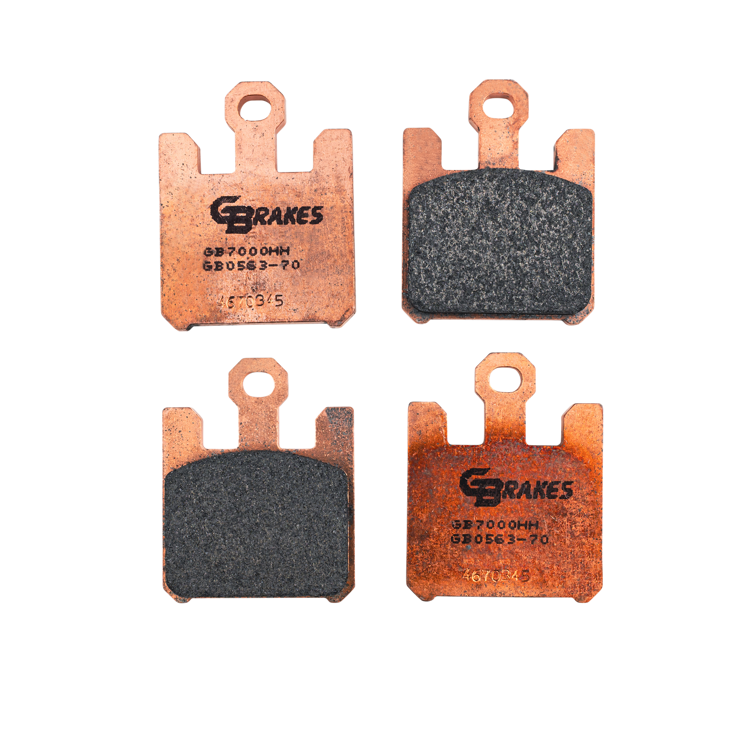 GBRAKES Brake Pads Sintered
