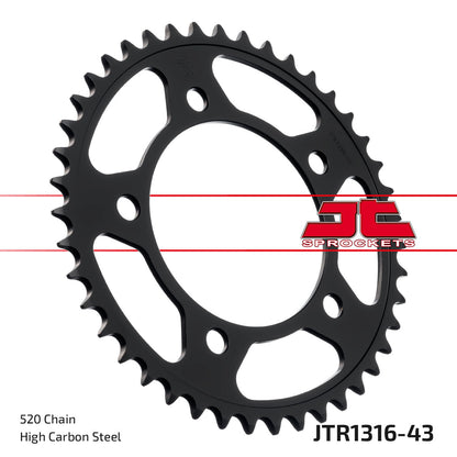 JT Steel Rear Sprocket