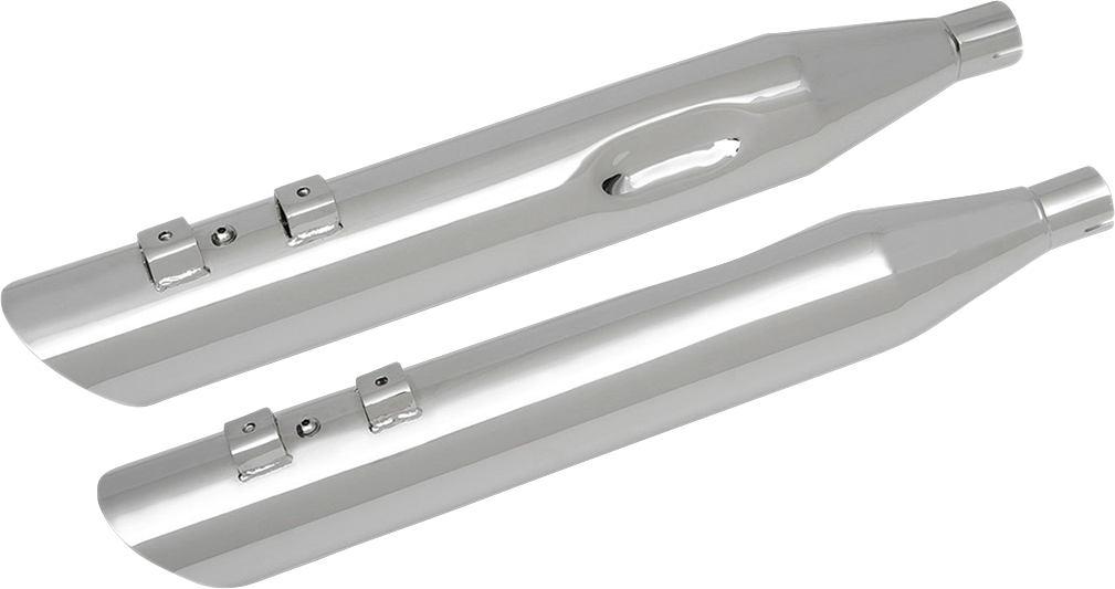 Drag Specialties 4" Slashdown Slip-On Mufflers