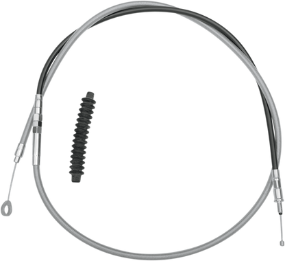 Drag Specialties High-Efficiency Braided Stainless Steel Clutch Cable