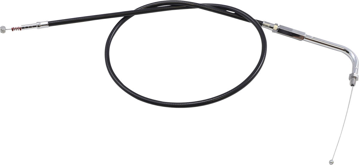 Drag Specialties Black Vinyl Idle Cable