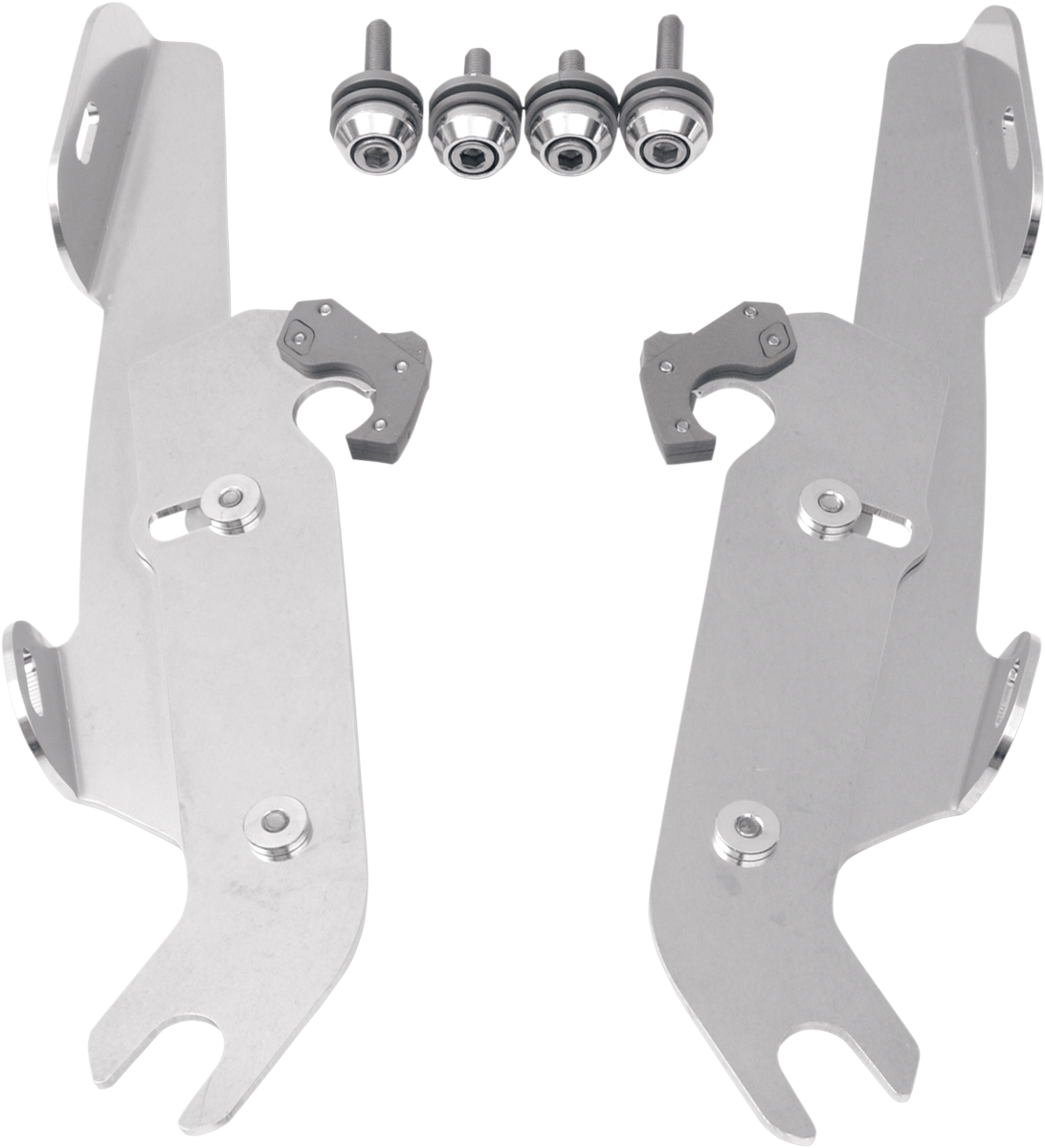 Memphis Shades Fats/Slim Windshield Trigger Lock Complete Mount Kit
