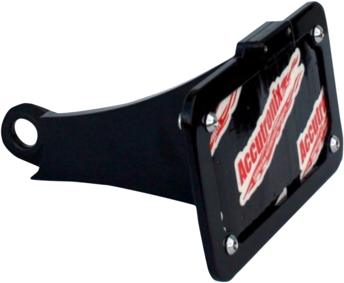 Accutronix Side Mount License Plate Assembly w/LED Tag Light
