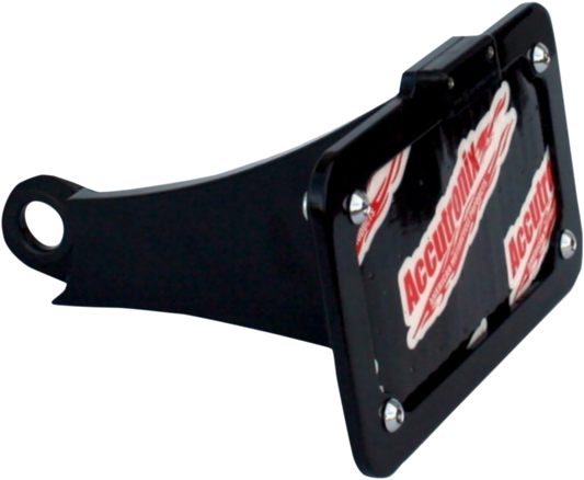 Accutronix Side Mount License Plate Assembly w/LED Tag Light