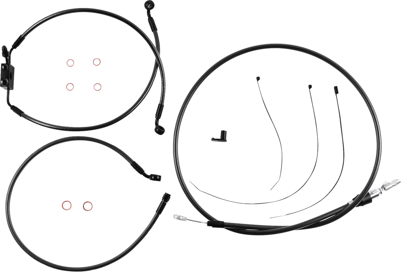 Magnum Shielding Black Pearl Designer Handlebar Installation Kit