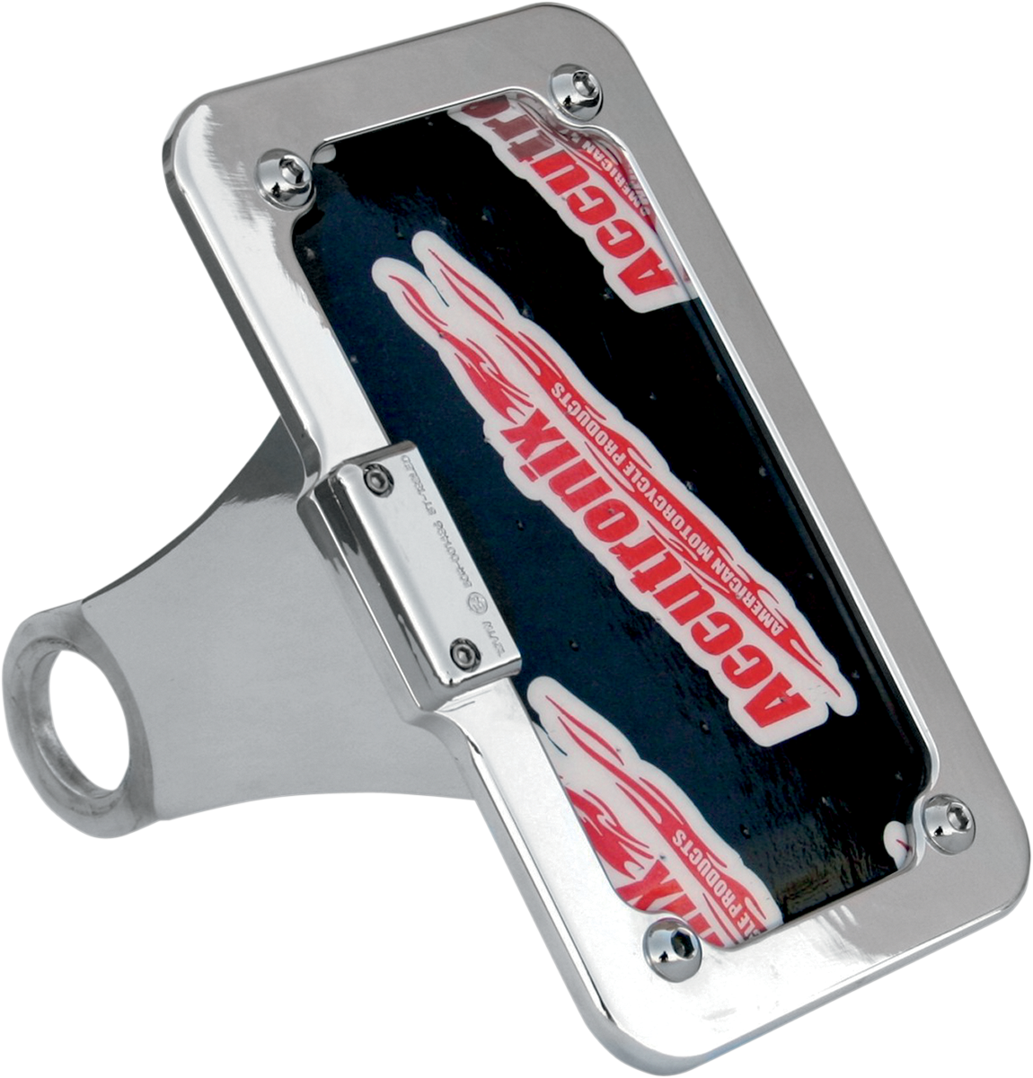 Accutronix Side Mount License Plate Assembly w/LED Tag Light