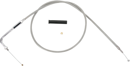 Drag Specialties Stainless Braided Throttle Cable