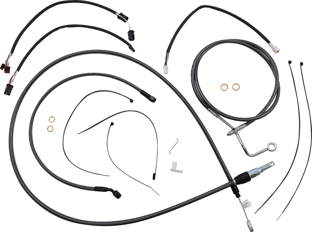 Magnum Shielding KARBONFIBR Designer Handlebar Installation Kit