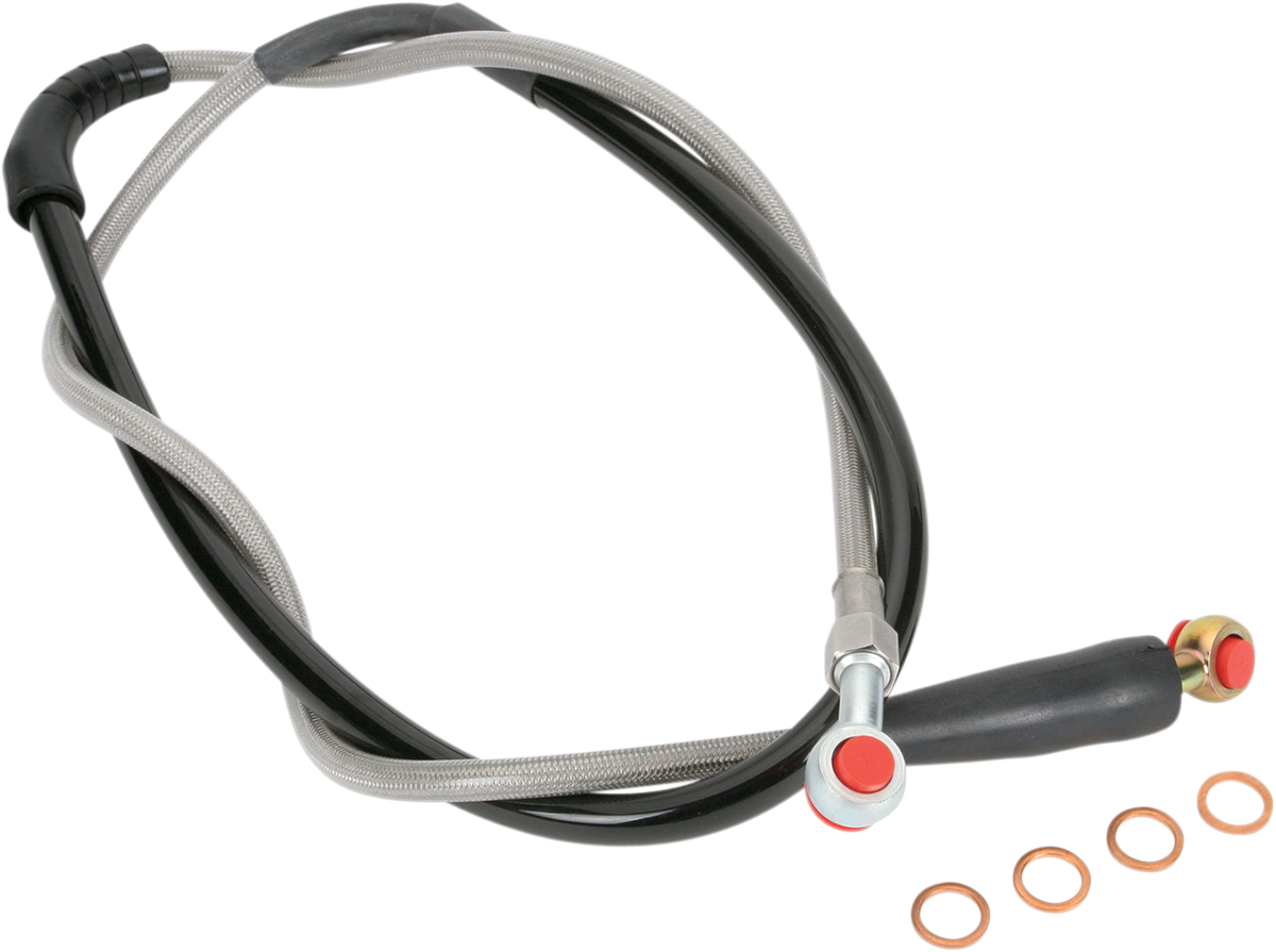 Moose Offroad Stainless Steel Braided Brake Line