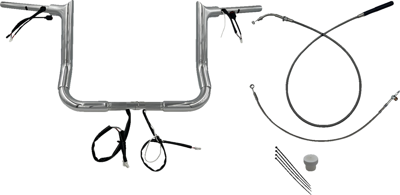 Fat Baggers Inc. 1-1/2" EZ Install Pointed Top Handlebar