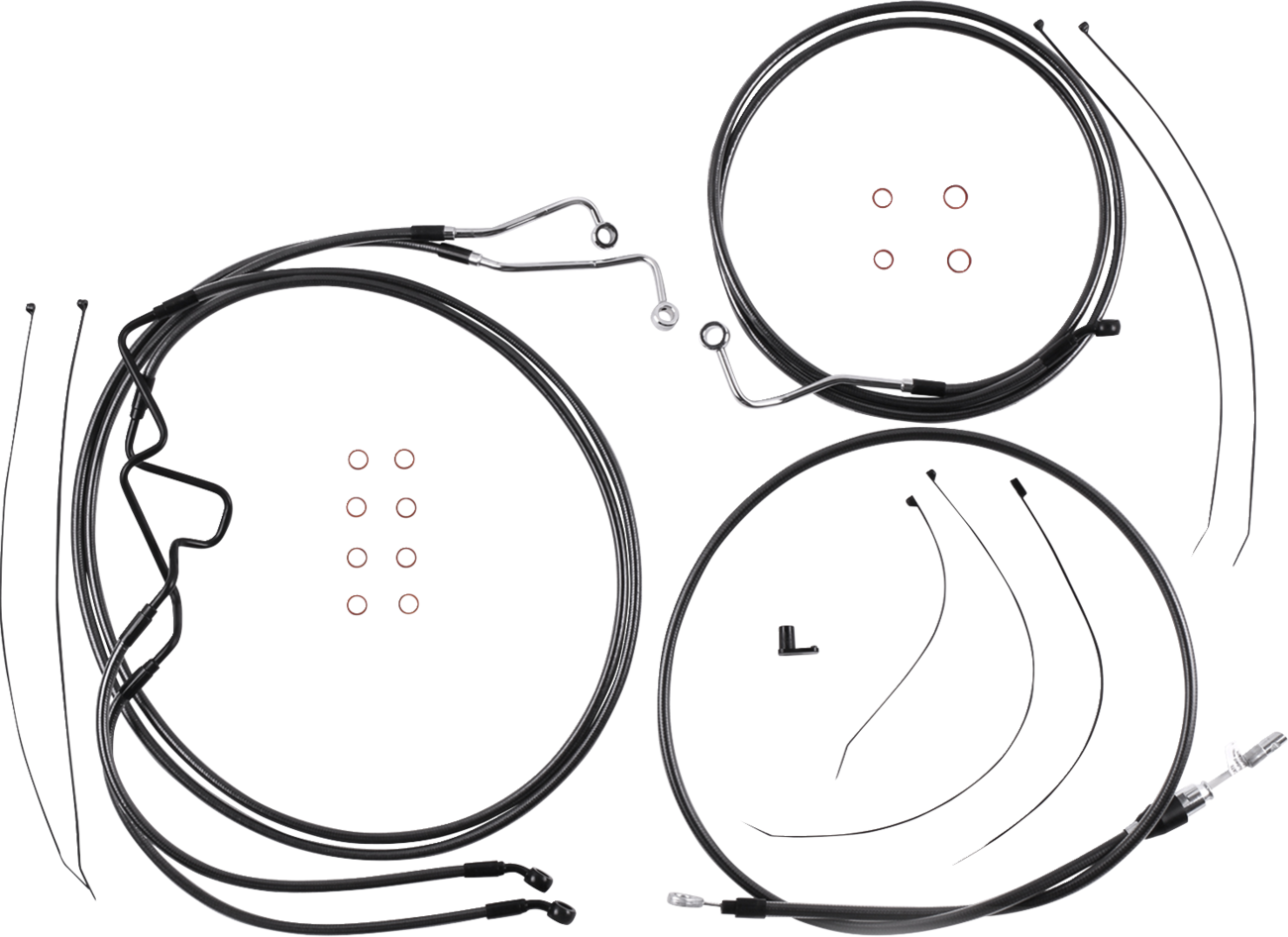 Magnum Shielding Black Pearl Designer Handlebar Installation Kit