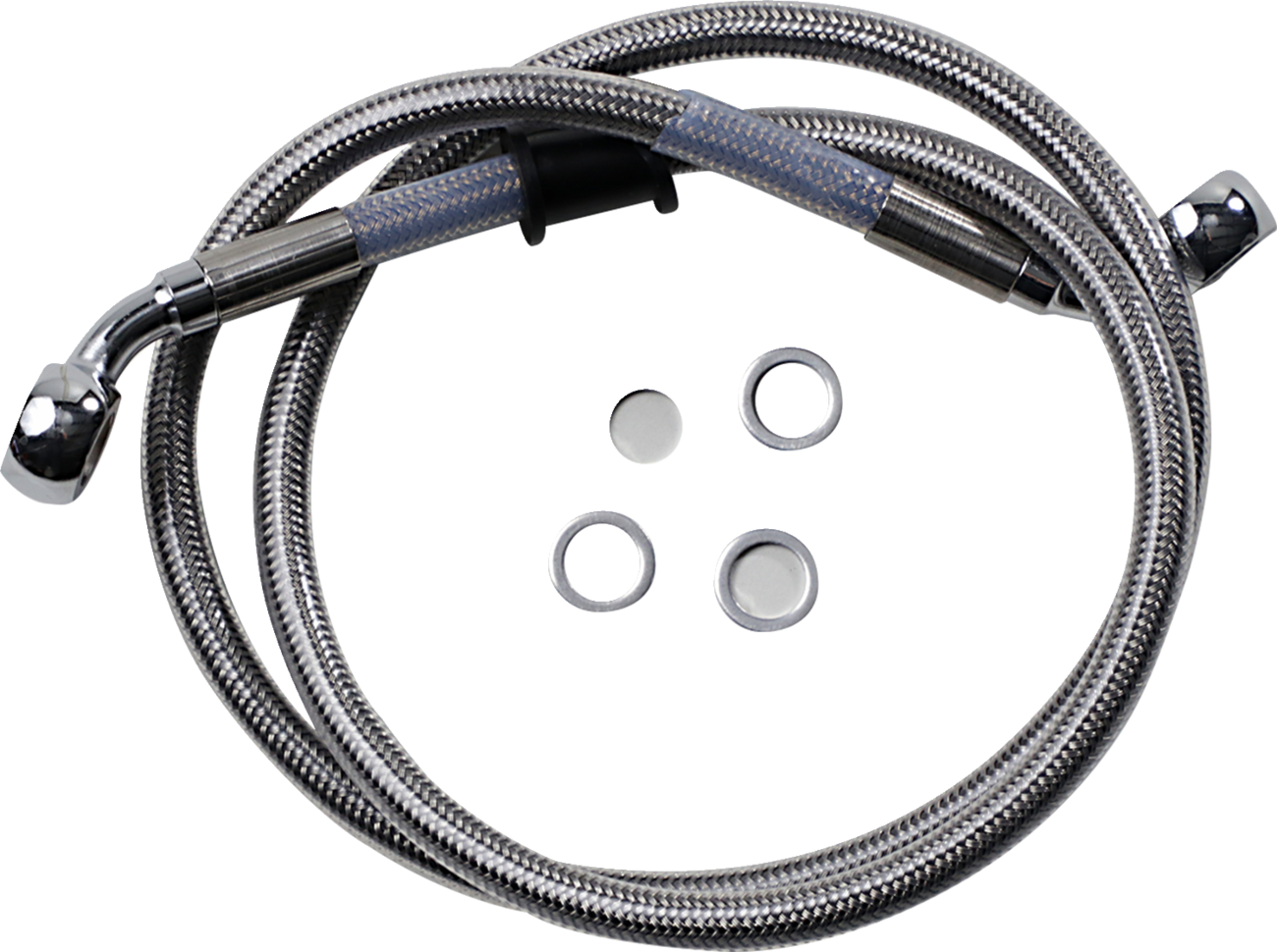 Drag Specialties Stainless Steel Brake Line Kit