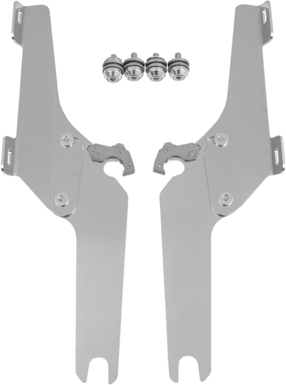 Memphis Shades Windshield Batwing Trigger-Lock Complete Mount Kit