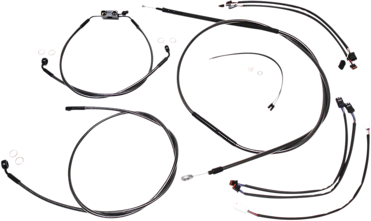 Magnum Shielding Black Pearl Designer Handlebar Installation Kit