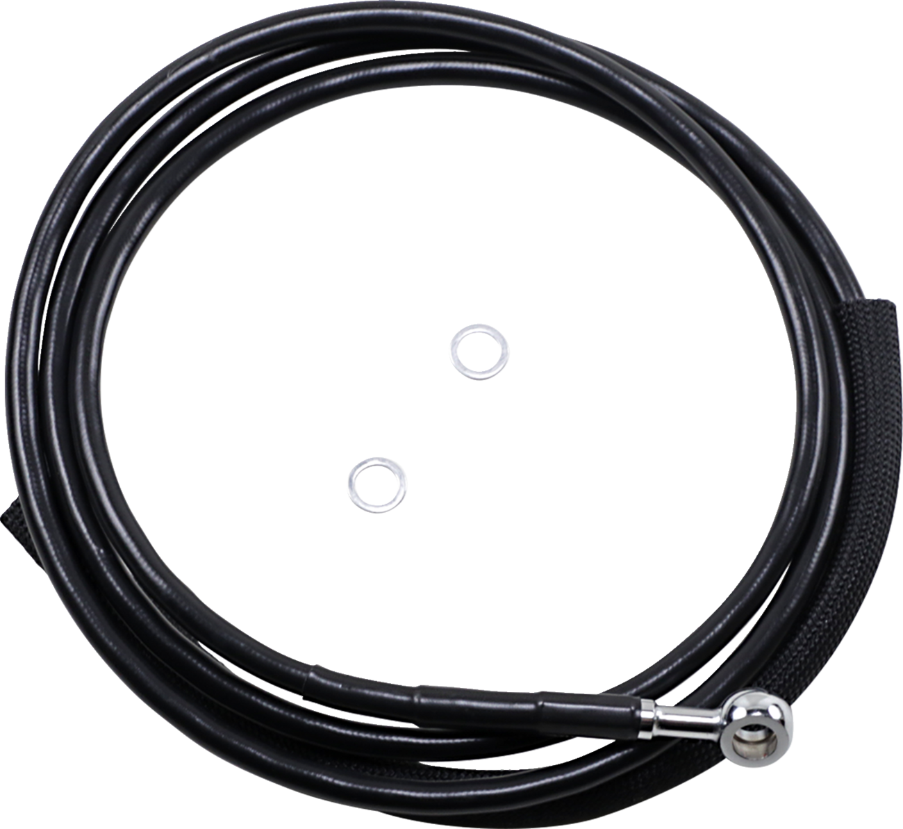 Drag Specialties Stainless Steel Hydraulic Clutch Line