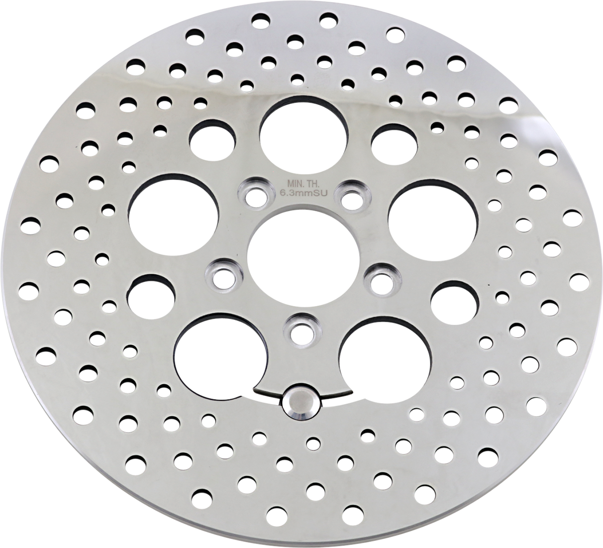Drag Specialties Drilled Brake Rotor
