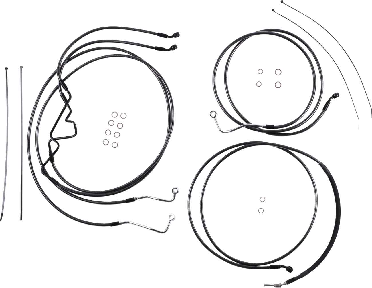 Magnum Shielding Black Pearl Designer Handlebar Installation Kit