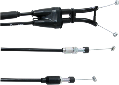 Moose Offroad Black Vinyl Throttle Cable