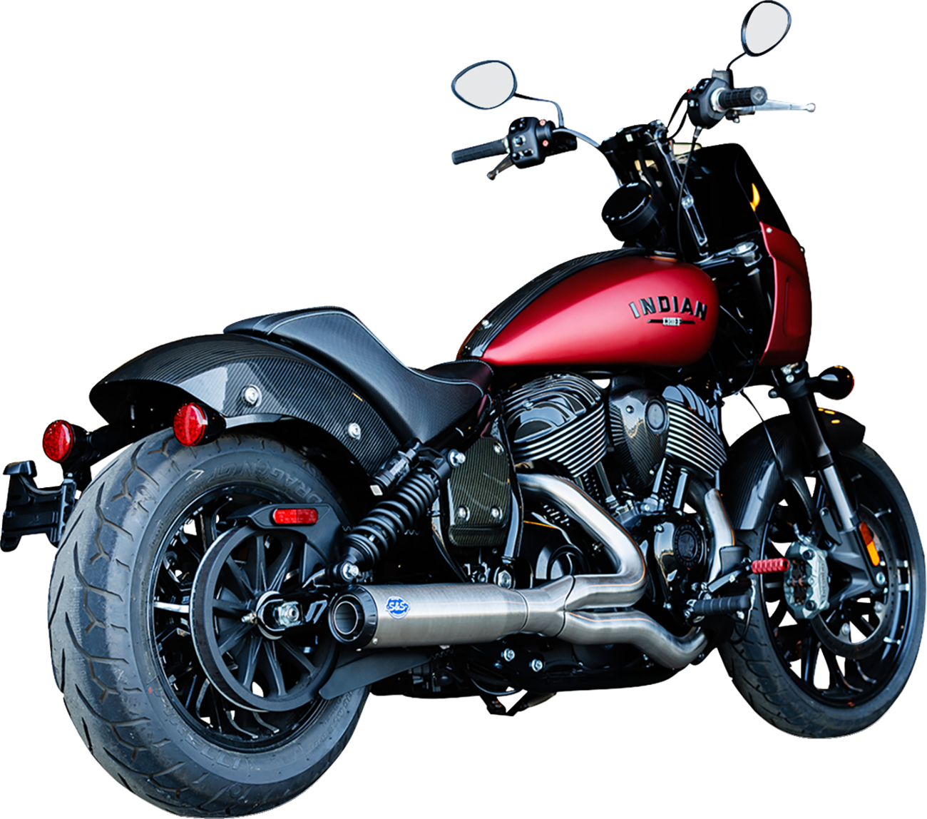S&S Cycle 2-into-1 Qualifier Exhaust System