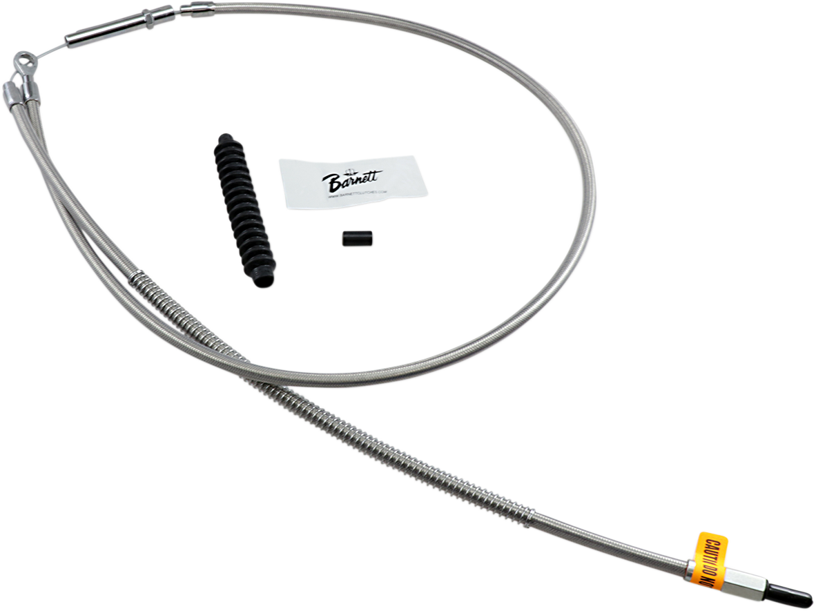Barnett High-Efficiency Stainless Steel Clutch Cable for Harley-Davidson