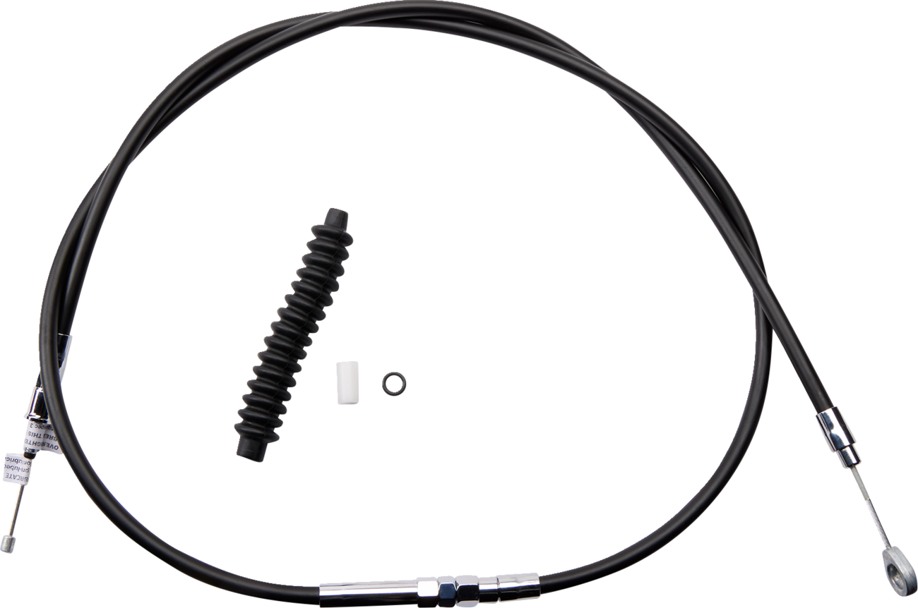 High-Efficiency Black Vinyl Clutch Cable