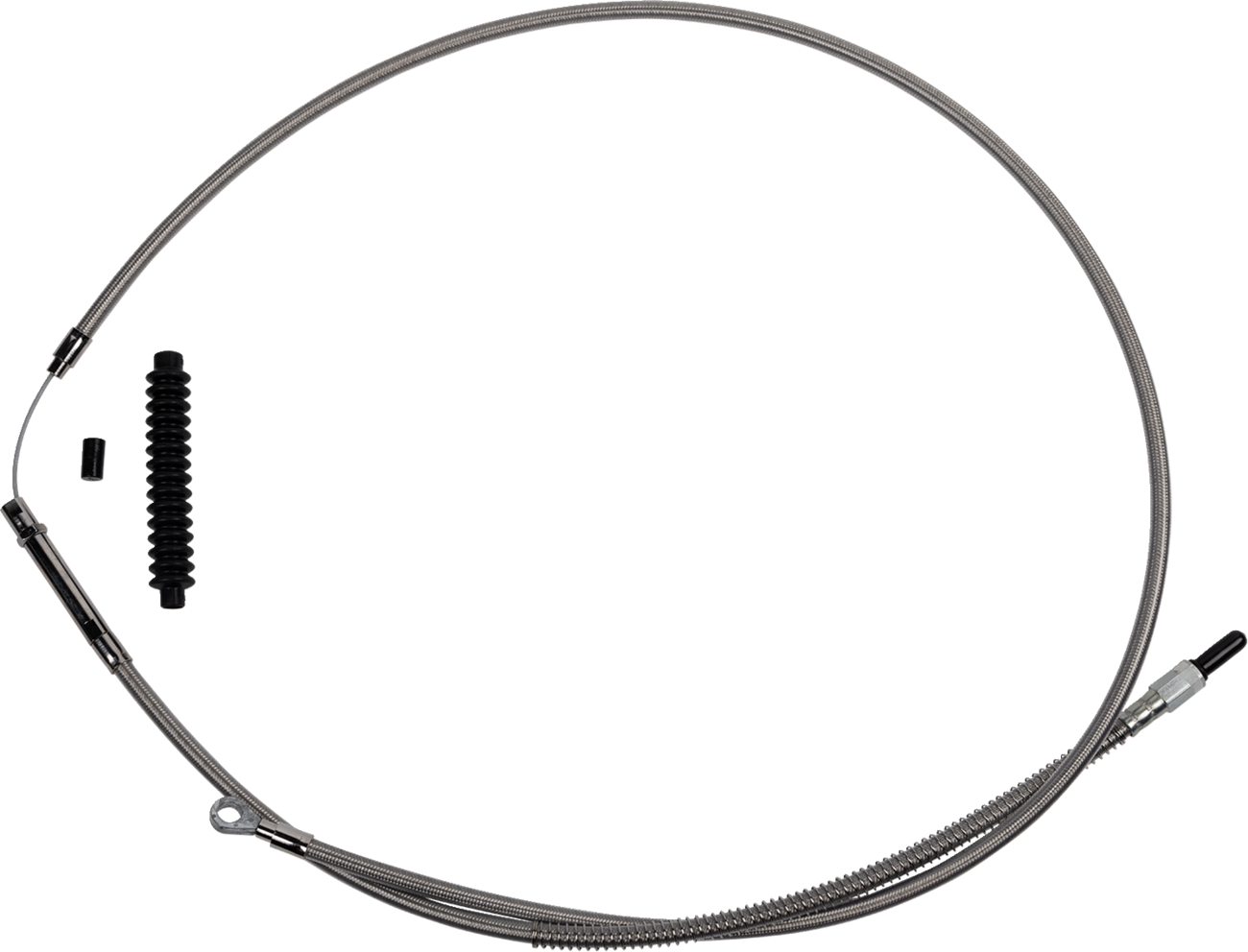 Barnett High-Efficiency Stainless Steel Clutch Cable for Harley-Davidson
