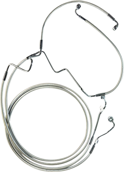 Magnum Shielding Designer Series Extended ABS Touring Lower Brake Line Kit
