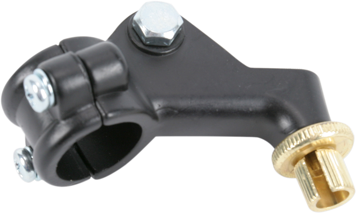 Parts Unlimited Two-Piece Black Lever Holder