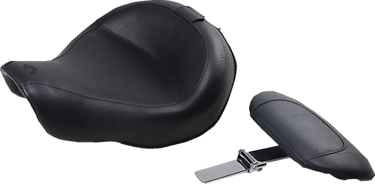 Mustang Wide Solo Seat with Removable Backrest