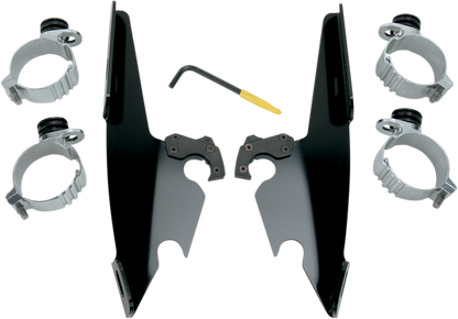 Memphis Shades Fats/Slim Windshield Trigger Lock Complete Mount Kit