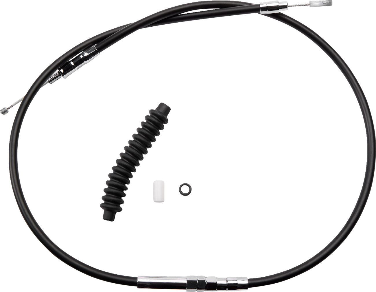 High-Efficiency Black Vinyl Clutch Cable