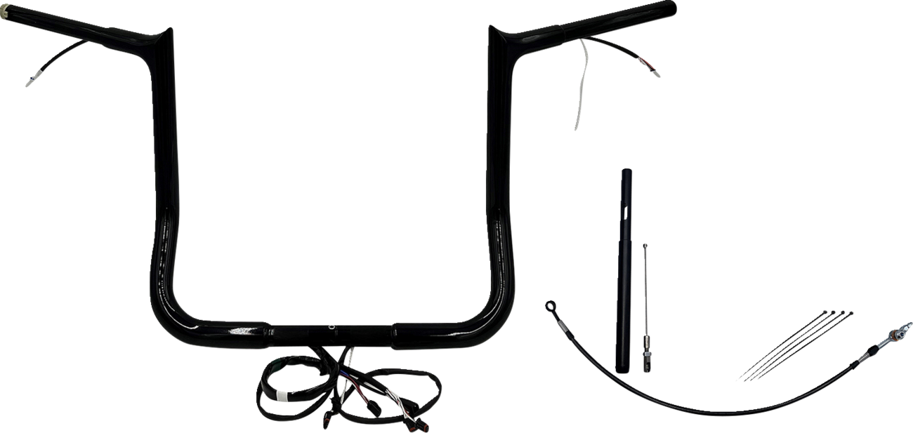 Fat Baggers Inc. EZ Install Wired 1-1/2" Flat Top Handlebar Kit