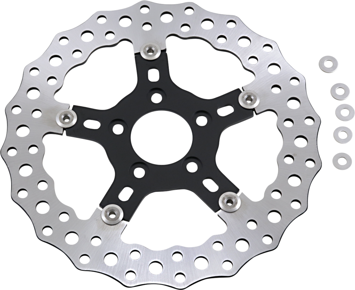 Arlen Ness Jagged Floating Brake Rotor