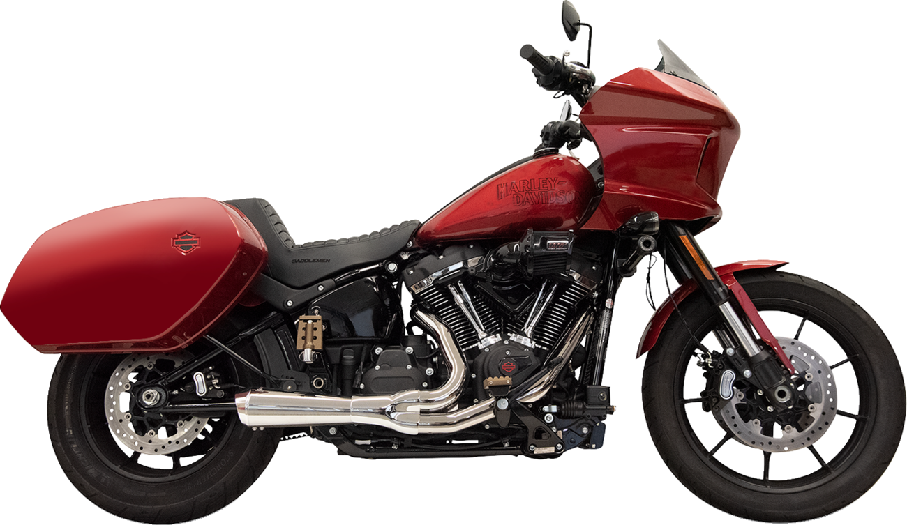 Bassani Xhaust 2-into-1 Ripper Exhaust System with Megaphone Muffler
