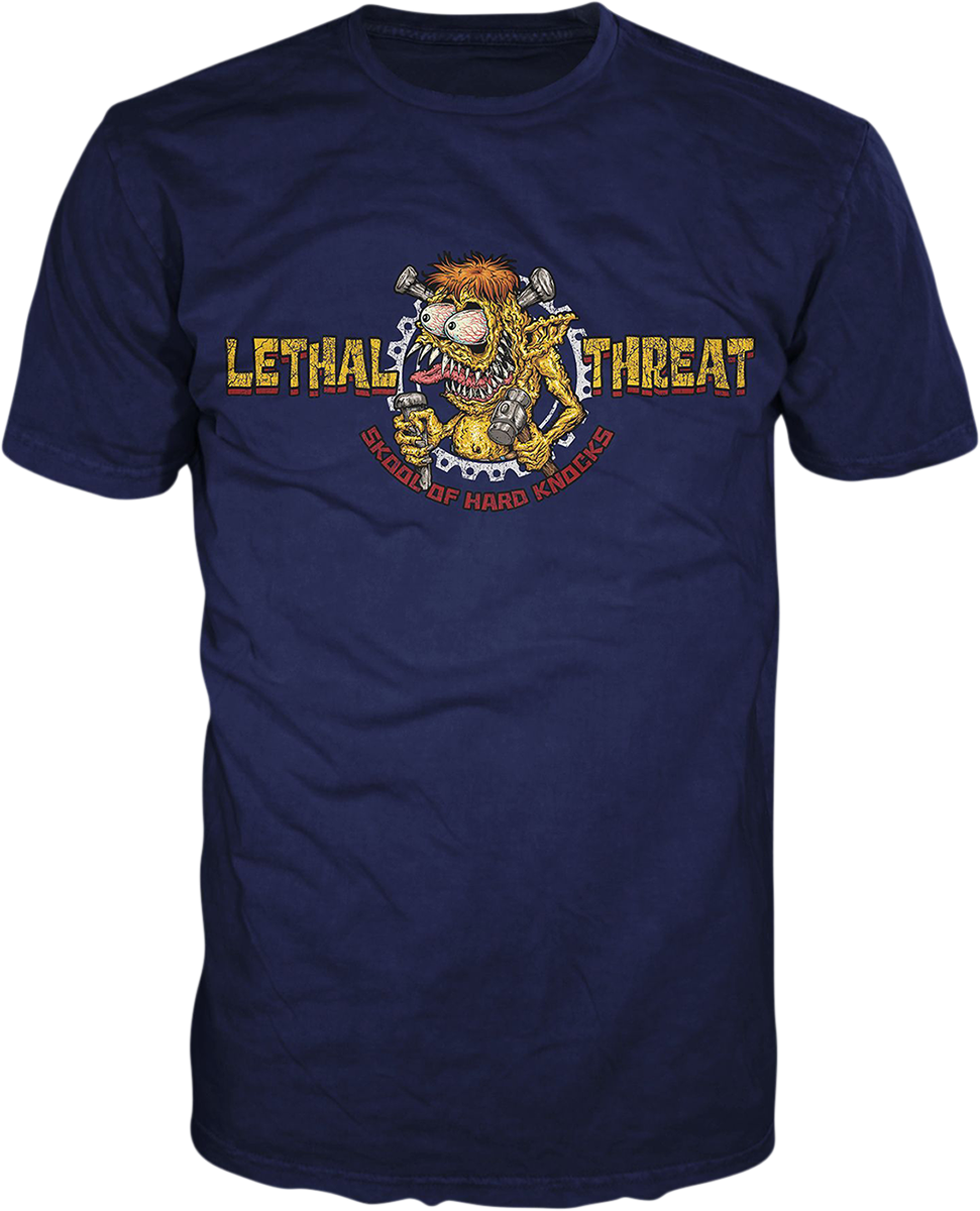 Lethal Threat Skool of Hard Knocks T Shirt