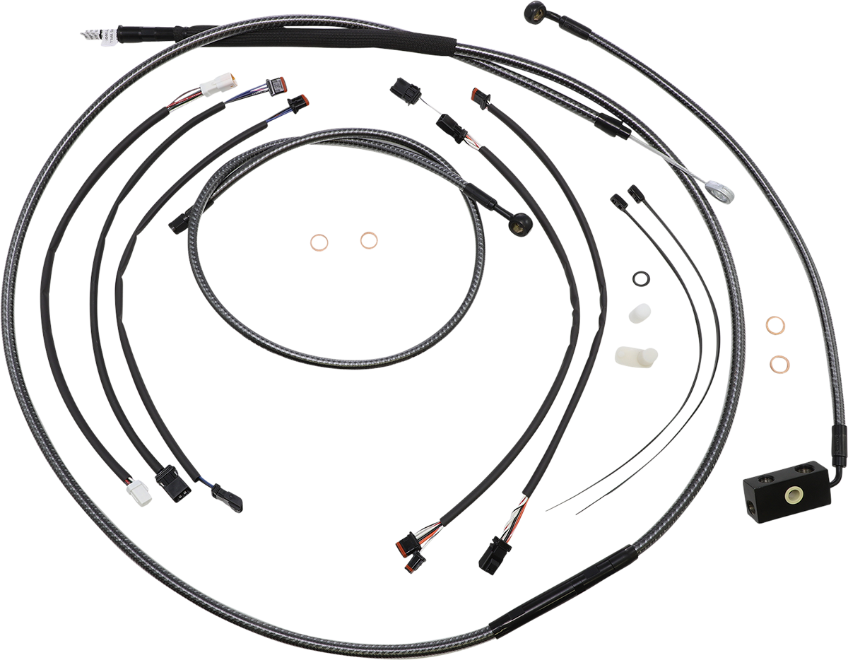 Magnum Shielding KARBONFIBR Designer Handlebar Installation Kit