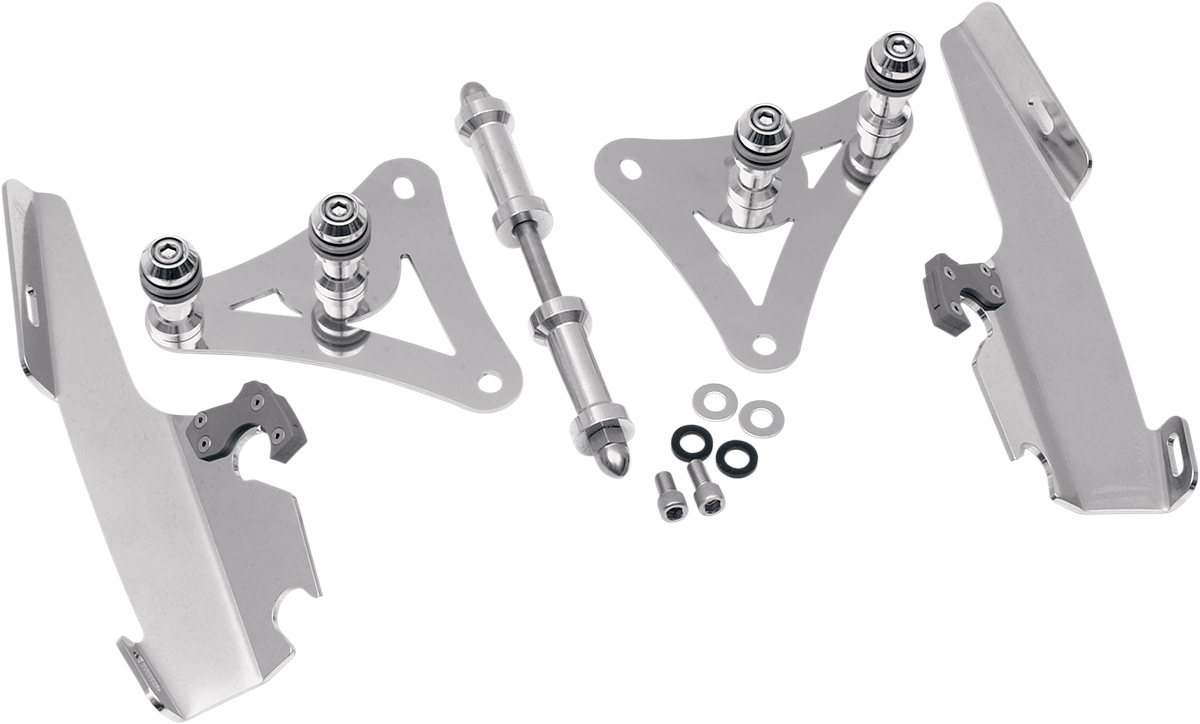 Memphis Shades Fats/Slim Windshield Trigger Lock Complete Mount Kit