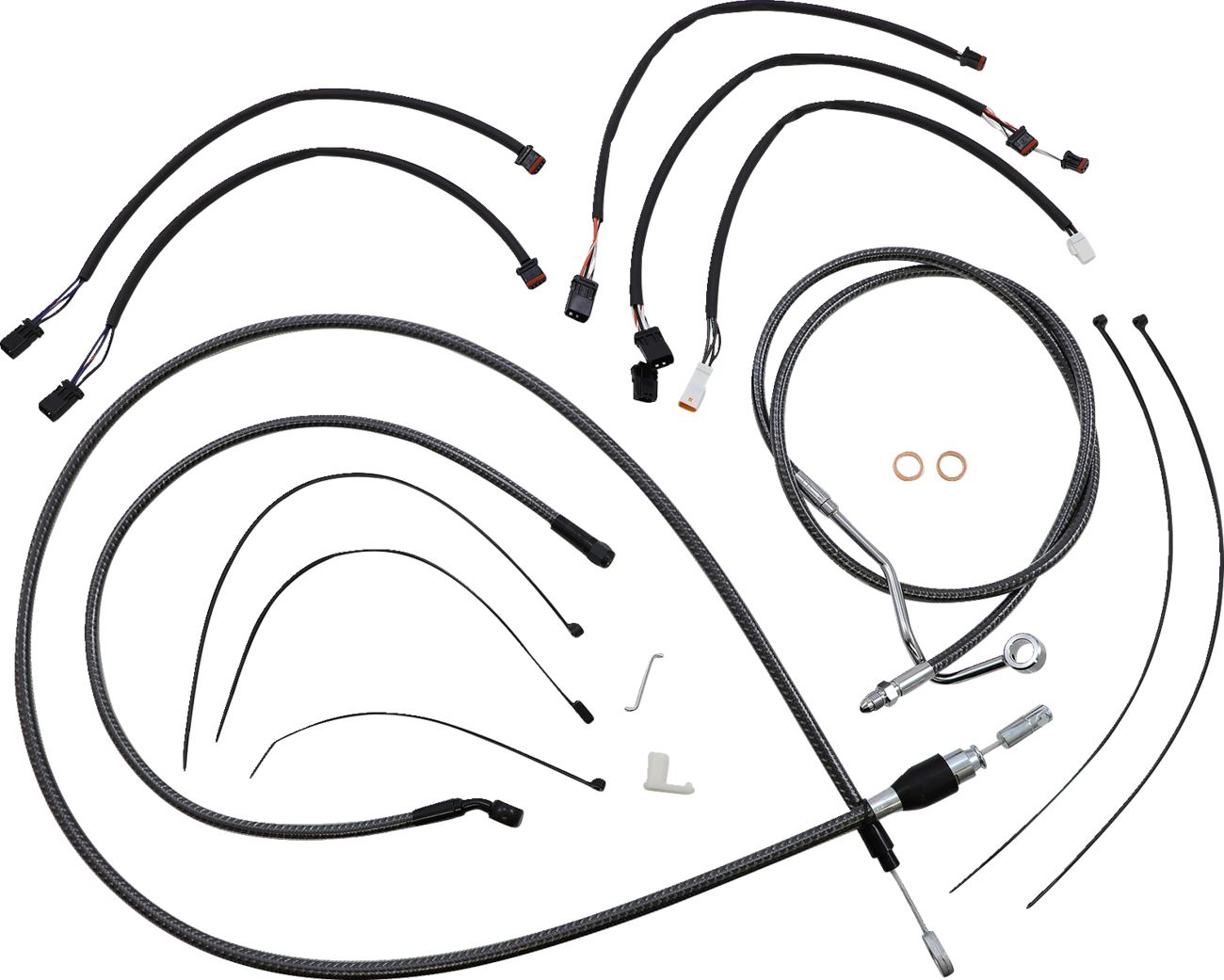 Magnum Shielding KARBONFIBR Designer Handlebar Installation Kit