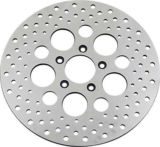 Drag Specialties Drilled Brake Rotor