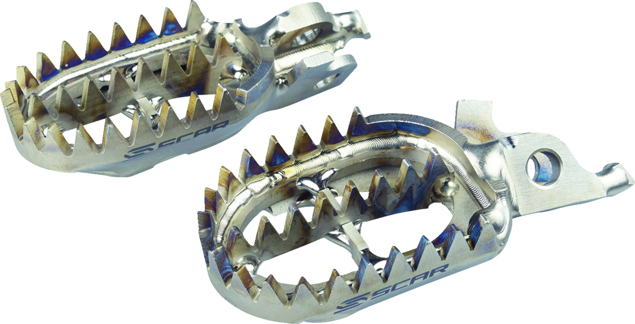 Scar Racing Titanium Foot Pegs