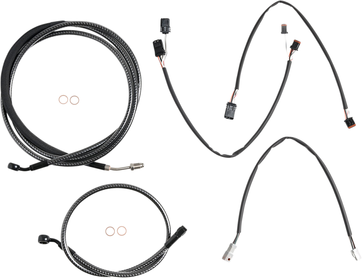 Magnum Shielding KARBONFIBR Designer Handlebar Installation Kit