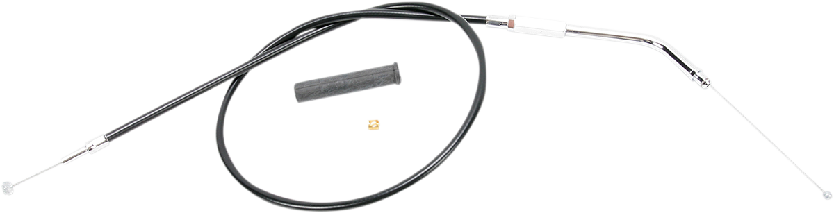 Drag Specialties Black Vinyl Throttle Cable