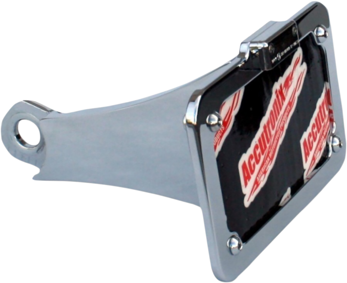 Accutronix Side Mount License Plate Assembly w/LED Tag Light